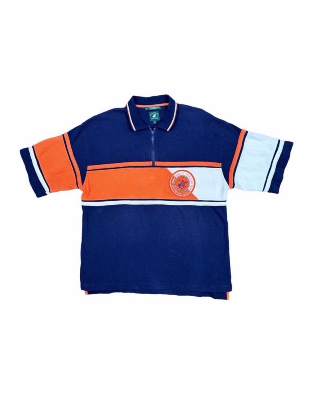 Vintage Beverly Hills Polo Club Embroidered Polo Shirt - Size Medium
